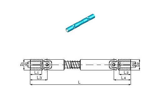 湖北多力多传动轴有限公司 WSL型矫正机用万向联轴器.jpg